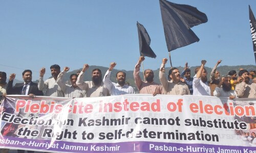 Pakistani leaders reject &lsquo;farcical&rsquo; India-held Kashmir polls