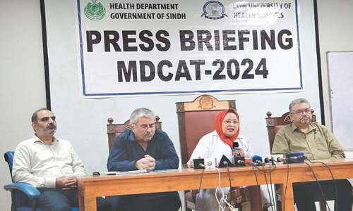 All-out measures being taken to prevent Sindh MDCAT paper leak