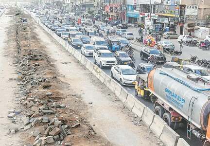 The mess on University Road is seemingly never-ending