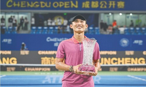 Shang becomes second Chinese player to win ATP title