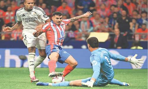 Atletico grab last-gasp equaliser against Real Madrid in derby