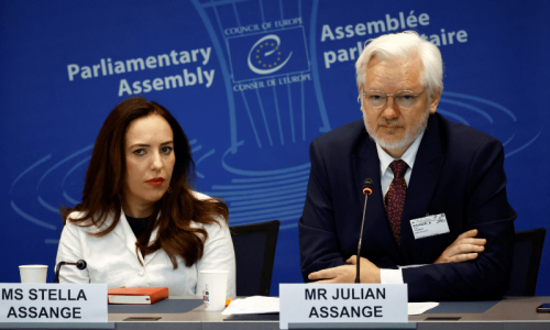 Julian Assange says he chose freedom over justice