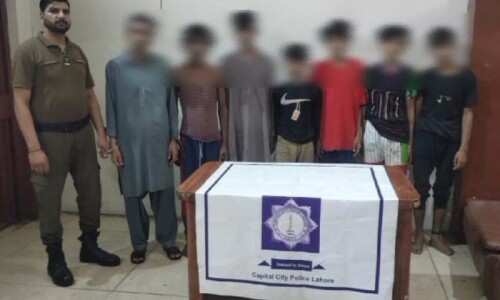 6 boys rescued from abuse by Lahore police