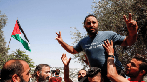Palestinian activist Issa Amro wins prize for peaceful resistance against Israeli occupation