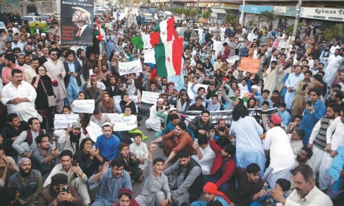 Home dept’s letter about police action against PTM triggers controversy in KP Home dept’s letter about police action against PTM triggers controversy in KP