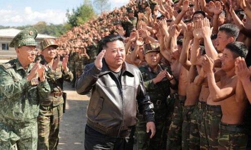 North Korea&rsquo;s Kim threatens to use nukes if attacked