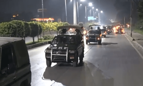 As police clash with PTI over protest, army deployed in Islamabad for security ahead of SCO moot