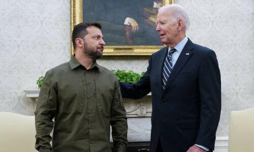 Zelensky to hold defence talks with Biden in Germany