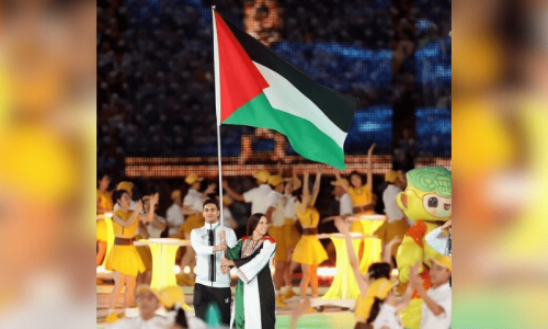 &lsquo;I have to do this, or I&rsquo;ll just be a number&rsquo;: Palestinian swimmers making their mark at the Olympics
