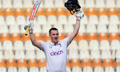 England declare at 823-7 after Brook triple century in Multan