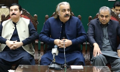 Grand jirga tasks KP CM to ensure peaceful negotiations ahead of PTM gathering Grand jirga tasks KP CM to ensure peaceful negotiations ahead of PTM gathering