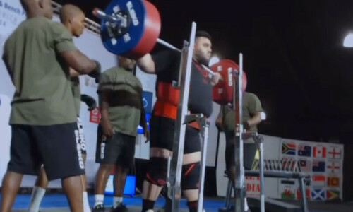 Nooh Dastgir Butt triumphs in Commonwealth Powerlifting Championships debut with gold Nooh Dastgir Butt triumphs in Commonwealth Powerlifting Championships debut with gold