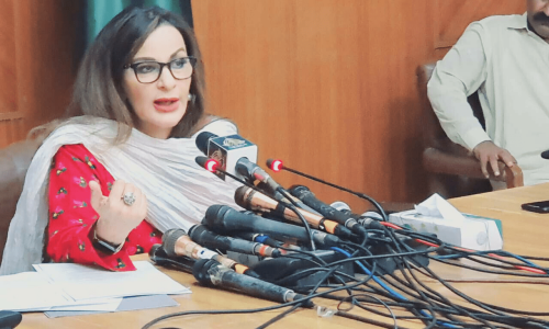 ‘Mob-led narcissism’: Sherry Rehman calls out PTI for arranging protest during SCO summit ‘Mob-led narcissism’: Sherry Rehman calls out PTI for arranging protest during SCO summit