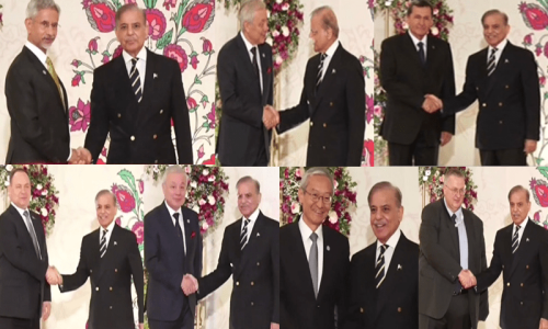 PM Shehbaz welcomes state dignitaries to SCO dinner PM Shehbaz welcomes state dignitaries to SCO dinner