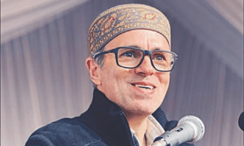 Omar Abdullah sworn in as CM of held Kashmir Omar Abdullah sworn in as CM of held Kashmir