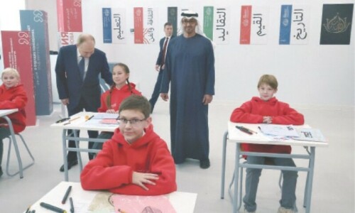 Putin and UAE president discuss Ukraine crisis