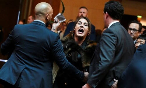 King Charles heckled by Indigenous Australian senator