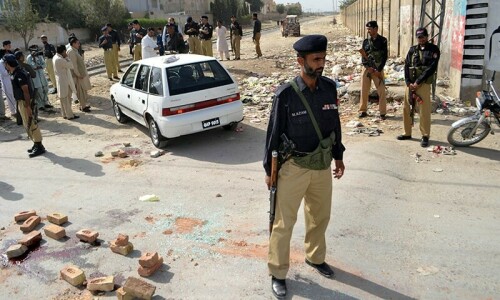Quetta’s Achakzai Colony hit by rocket attack Quetta’s Achakzai Colony hit by rocket attack