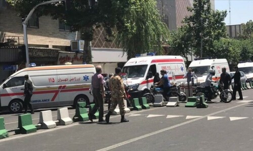 10 cops killed in &lsquo;terror attack&rsquo; in Iran&rsquo;s southeast