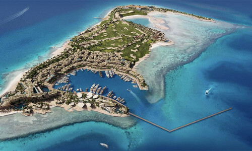 Saudi opens resort island at futuristic mega-city Saudi opens resort island at futuristic mega-city