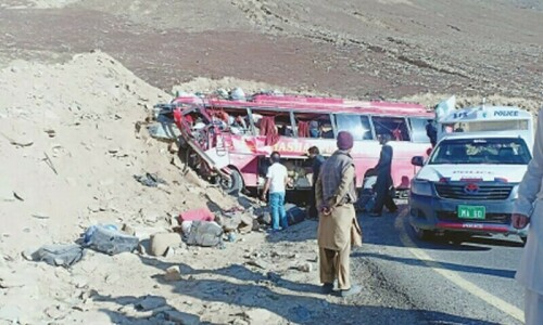 12 killed in three accidents across Balochistan