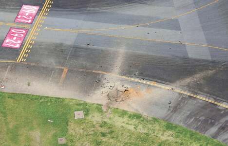 Unexploded US bomb causes minor blast at airport in Japan
