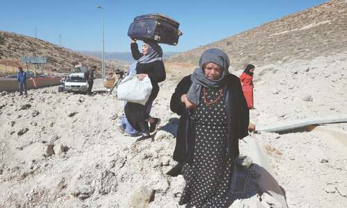 Four Lebanese hospitals suspend services amid Israeli bombing