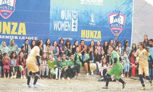10 teams participate in Hunza Women&rsquo;s Premier League