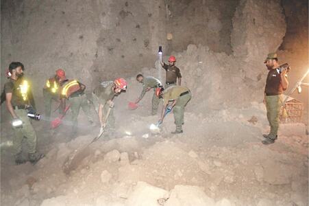 Collapse of Kutcha Qila wall leaves woman dead