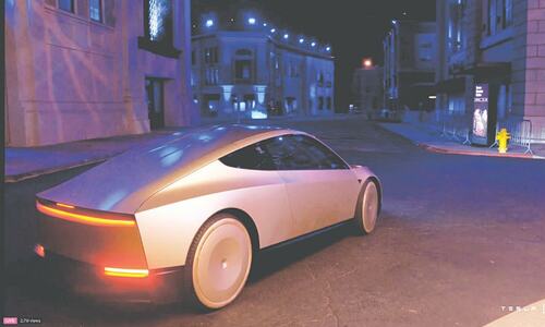 Musk unveils &lsquo;cybercab&rsquo; robotaxi