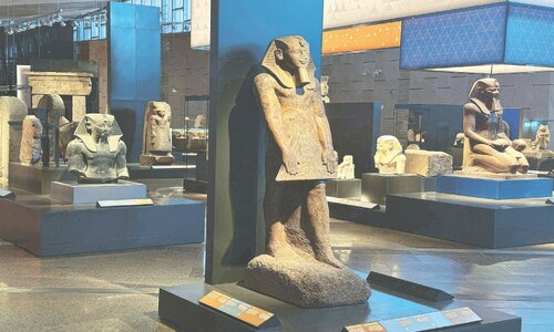 Egypt opens more galleries in long-awaited antiquities museum Egypt opens more galleries in long-awaited antiquities museum