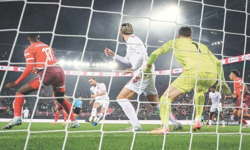 Spain reach Nations League quarters, Ronaldo&rsquo;s Portugal held by Scotland
