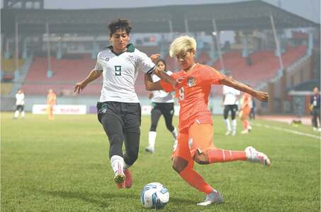 Pakistan women humbled by India in SAFF opener