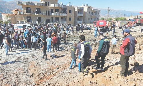 Israel pounds Beirut after &lsquo;attack&rsquo; at Netanyahu&rsquo;s home