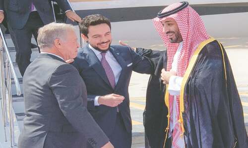 MBS, Jordan king discuss Mideast de-escalation