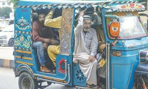 Despite ban, Qingqi rickshaws continue operating on city roads due to court stay order, Sindh Assembly told