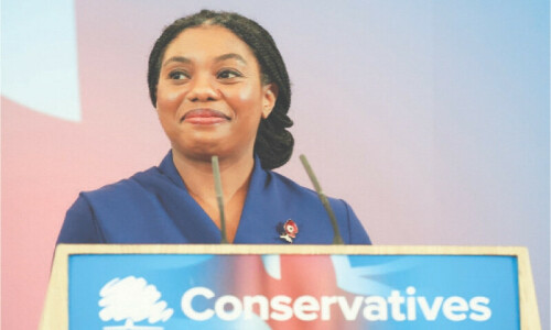 Battered Tory party elects Badenoch as new leader