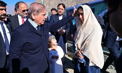 PM Shehbaz announces 100MW supply for GB