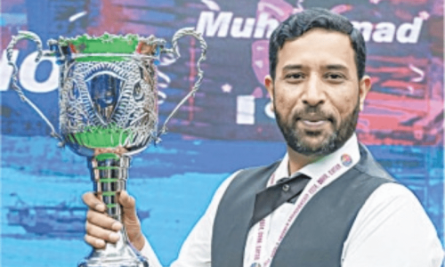 Mohammad Asif makes history with third IBSF World Snooker title