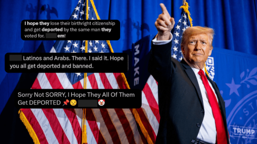 Arab-American and Latinx voters are facing racism online over Trump&rsquo;s election victory