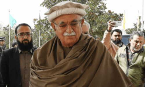 Mahmood Khan Achakzai slams ‘lack of accountability’ over terrorism