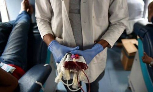 Staff shortage hampering performance of KP Blood Transfusion Authority