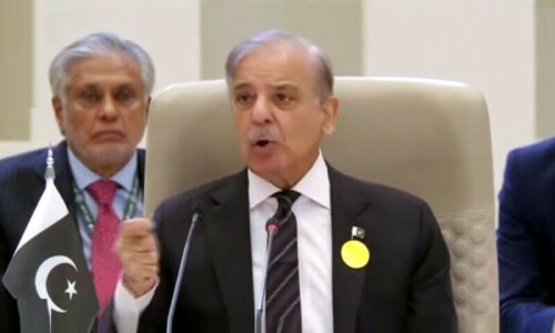 ‘Humanitarian crisis beyond imagination’ in Gaza, says PM Shehbaz at Riyadh summit ‘Humanitarian crisis beyond imagination’ in Gaza, says PM Shehbaz at Riyadh summit