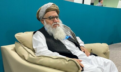 Afghan Taliban eye aid at their first UN climate talks