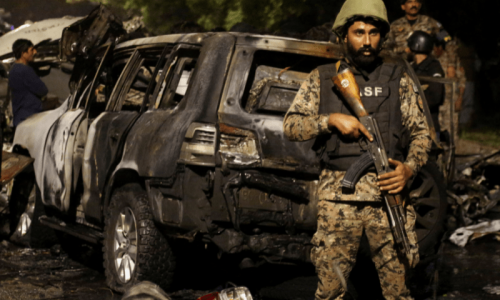 Two BLA suspects remanded by ATC Karachi in Chinese convoy attack case