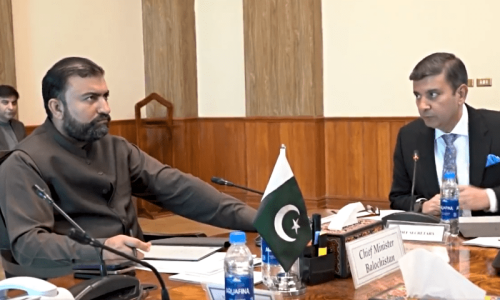 Balochistan prioritises security with new action plan Balochistan prioritises security with new action plan