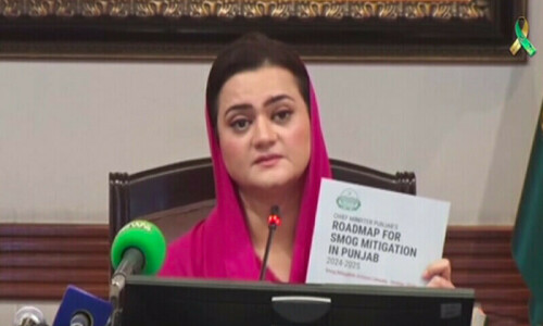 Smog now a health crisis in Punjab: minister Marriyum Aurangzeb