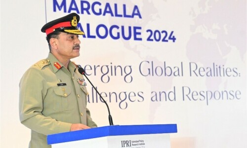 Unrestricted freedom of speech contributing to degradation of moral values in societies: army chief Unrestricted freedom of speech contributing to degradation of moral values in societies: army chief