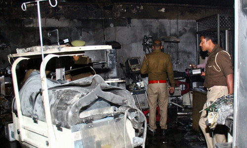 10 newborns killed, 16 critical in hospital fire in India&rsquo;s Uttar Pradesh