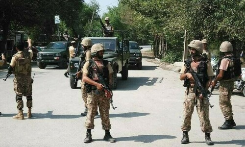 Seven FC men martyred, 18 injured in Kalat terrorist attack
